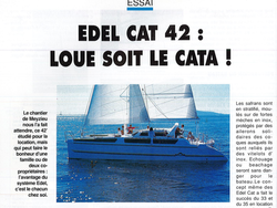 Essai : Edel Cat 42 